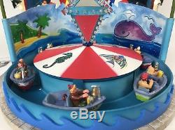 Lemax Village Carnival Collection KIDDIE CRUISE RIDE #64490 Sight & Sounds