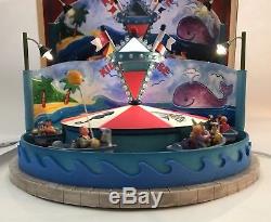 Lemax Village Carnival Collection KIDDIE CRUISE RIDE #64490 Sight & Sounds