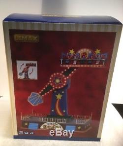 Lemax Village Carnival Collection Ride The Shooting Star #54918 Brand New in Box