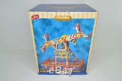 Lemax Village Carnival Collection The Zinger Amusement Park Ride Musical TESTED