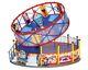Lemax Village Carnival Ride ROUND UP #24483 BNIB Sights Sounds Animation Include