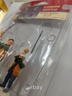 Lemax Village Christmas Collection Figurines Lot of 15. House Dock 99'-01' Etc