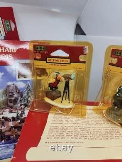 Lemax Village Christmas Collection Figurines Lot of 15. House Dock 99'-01' Etc