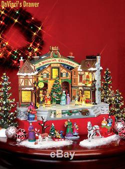 Lemax Village Collection A Christmas Carol Play with Adaptor # 45734 by Lemax