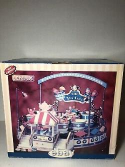 Lemax Village Collection Carnival The Tea Cups 2008 #84808! Read