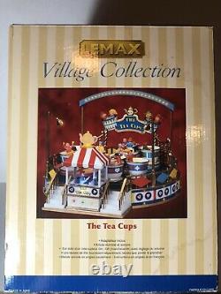 Lemax Village Collection Carnival The Tea Cups 2008 #84808! Read