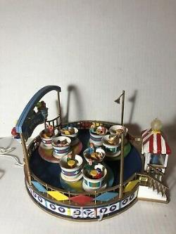 Lemax Village Collection Carnival The Tea Cups 2008 #84808! Read