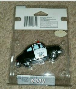 Lemax Village Collection Classic Car Set Road With Police Car