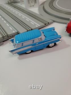 Lemax Village Collection Classic Car Set With2-WAYROADWAY In Box RARE! Read