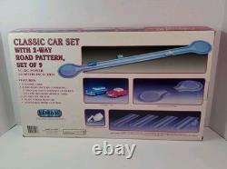 Lemax Village Collection Classic Car Set With2-WAYROADWAY In Box RARE! Read