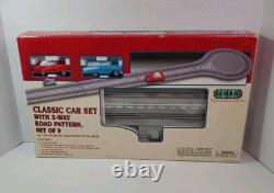 Lemax Village Collection Classic Car Set With2-WAYROADWAY In Box RARE! Read