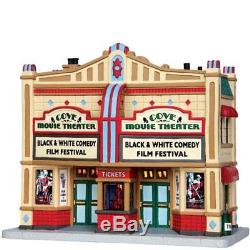 Lemax Village Collection Cove Movie Theater # 45682