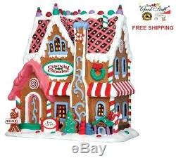 Lemax Village Collection Lghted Building Gingerbread House Christmas Decor Gift