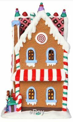 Lemax Village Collection Lghted Building Gingerbread House Christmas Decor Gift