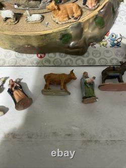 Lemax Village Collection Nativity Scene #74713 Complete Box Tested
