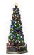 Lemax Village Collection New Majestic Christmas Tree Battery Operated # 84350