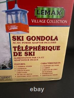 Lemax Village Collection Ski Gondola 94393 Animated 2000 New