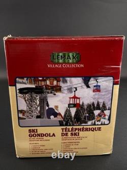 Lemax Village Collection Ski Gondola 94393 Animated 2000 New