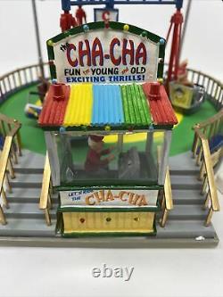 Lemax Village Collection The Cha Cha Carole Towne Carnival Ride
