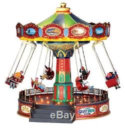 Lemax Village Collection The Giant Swing Ride with Adaptor # 44765