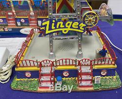 Lemax Village Collection The Zinger (Light, Sound & Motion) Carnival Ride