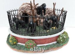 Lemax Village Collection Zoo Gorilla Habitat #03803 Retired 2010 Table Accent