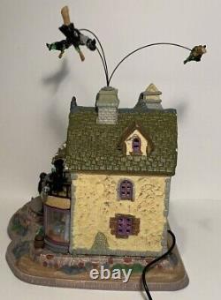 Lemax WITCHES BREW HAUS Spooky Town Village- Motion, Lights Sound WORKS in Box
