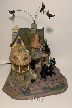 Lemax WITCHES BREW HAUS Spooky Town Village- Motion, Lights Sound WORKS in Box