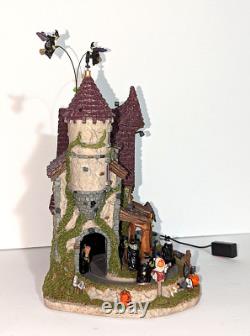 Lemax Wicked Garden Coven Witches Castle Animated Sound LED's Halloween Village