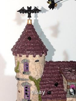 Lemax Wicked Garden Coven Witches Castle Animated Sound LED's Halloween Village