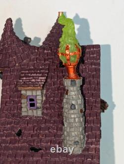 Lemax Wicked Garden Coven Witches Castle Animated Sound LED's Halloween Village