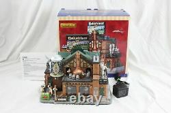 Lemax Yulesteiner Brewery Sights and Sounds Holiday Christmas Village