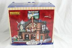 Lemax Yulesteiner Brewery Sights and Sounds Holiday Christmas Village