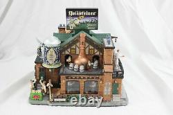 Lemax Yulesteiner Brewery Sights and Sounds Holiday Christmas Village