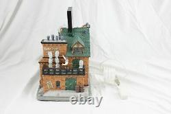 Lemax Yulesteiner Brewery Sights and Sounds Holiday Christmas Village