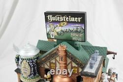 Lemax Yulesteiner Brewery Sights and Sounds Holiday Christmas Village