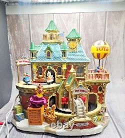 Lemax toy World store house village animated Building Toy World Includes Cord