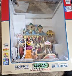 Lemax toy World store house village animated Building Toy World Includes Cord