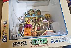 Lemax toy World store house village animated Building Toy World Includes Cord