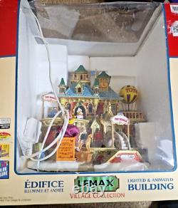 Lemax toy World store house village animated Building Toy World Includes Cord