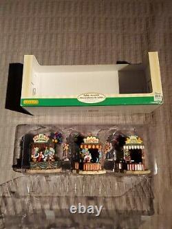 Lemax village collection carnival kiosks 2004 #43440 retired 2012 read descripti