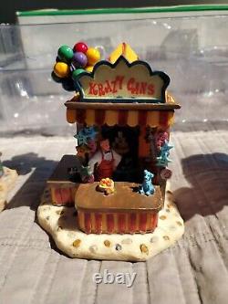 Lemax village collection carnival kiosks 2004 #43440 retired 2012 read descripti