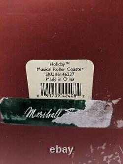 Lenox Christmas Holiday Musical Roller Coaster 4th in Series #6146137 New