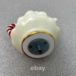 Lenox Holiday Centerpiece Teacup Ride 2003 Cups Rotate And Spin, Plays Music