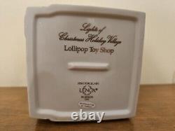 Lenox Lights of Christmas Holiday Village Lollipop Toy Shop Votive 1993 Rare