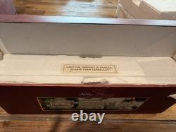 Lenox Mistletoe Park 3 Pc TRAIN SET Village Treasures 2007 IN BOX EUC