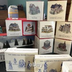 Liberty Falls Americana Collection Lot Of 26 Original Boxes