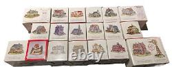 Liberty Falls Collection Buildings and Houses lot of 18 Vintage 1990s Boxed Mint