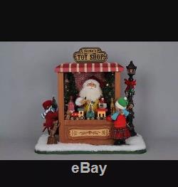 Lighted Magic Of Christmas Santa's Toy Shop Karen Didion