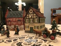 Lighthouse G. Wurm Porcelain Hand Painted Christmas Village Set Can't Buy in US